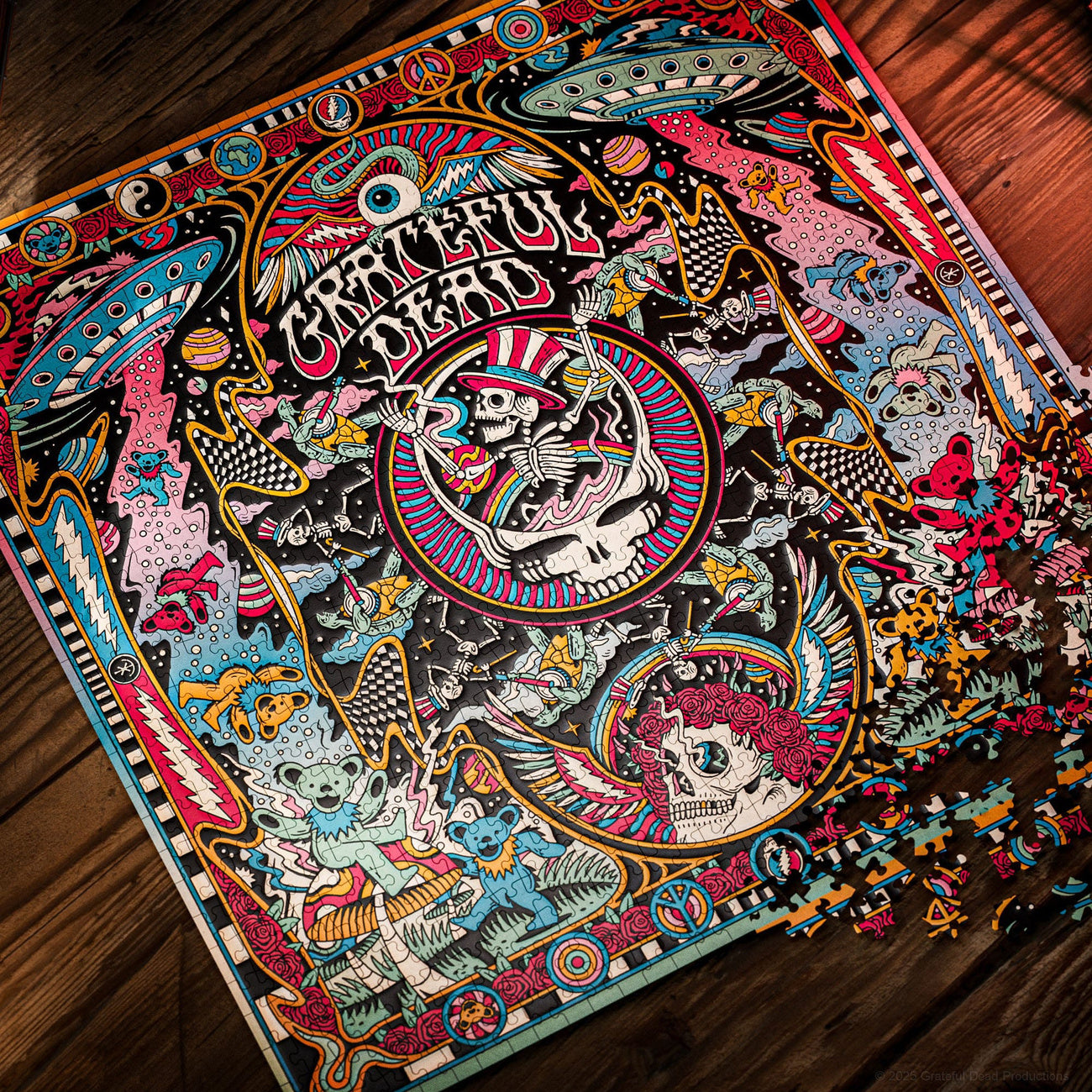 Imagen del producto The Grateful Dead Rompecabezas Multidimensional (1000 Piezas)