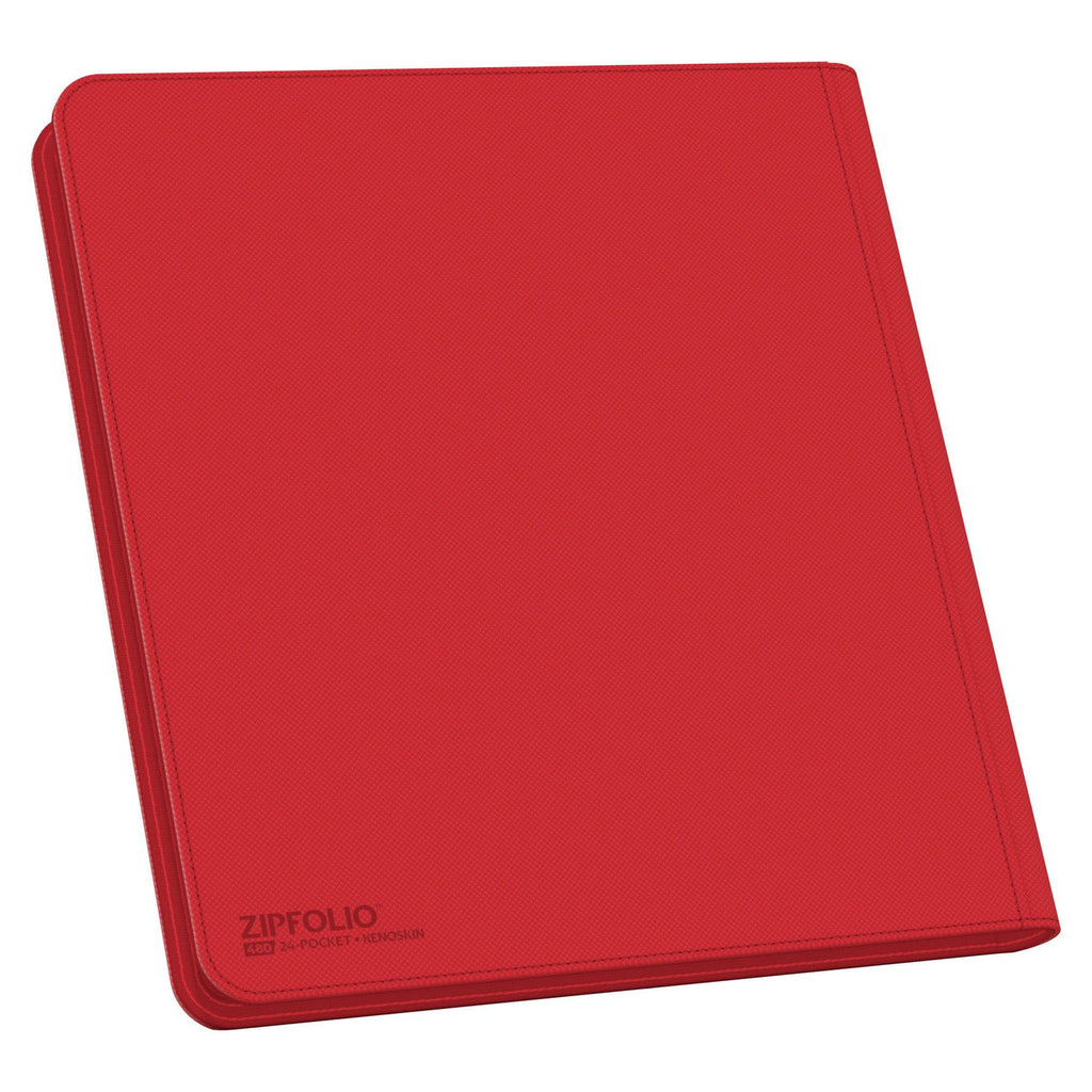 Product image Ultimate Guard Zipfolio 480 24-Pocket Xenoskin - Red