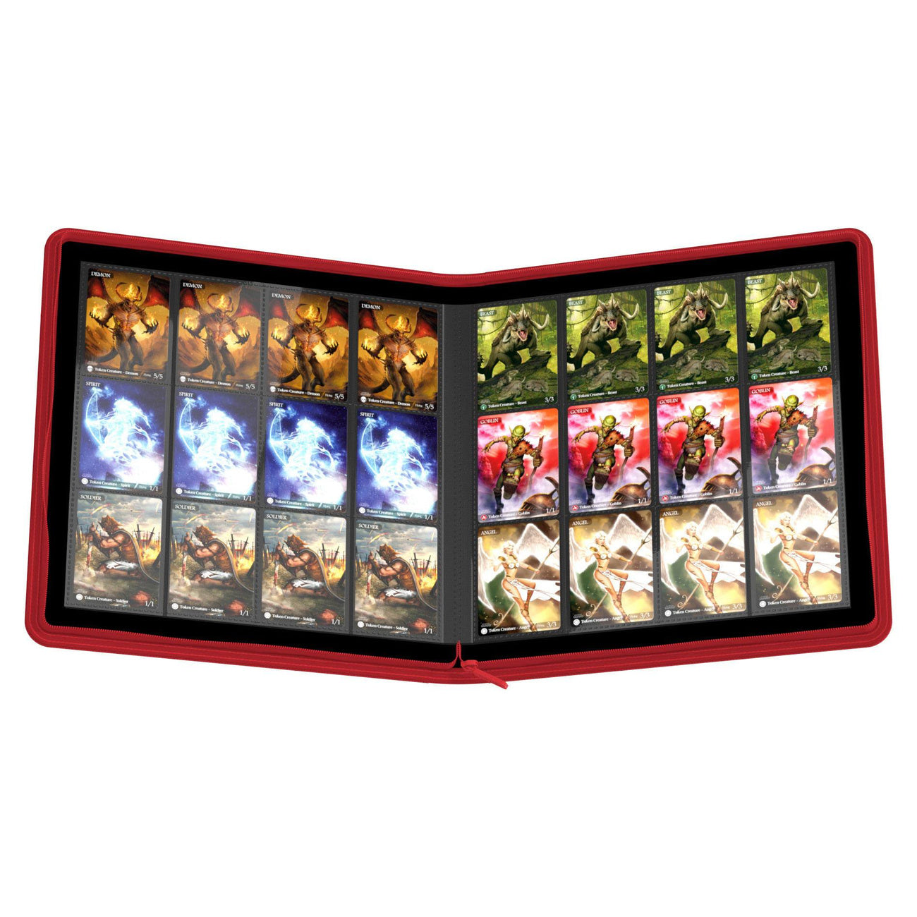 Product image Ultimate Guard Zipfolio 480 24-Pocket Xenoskin - Red