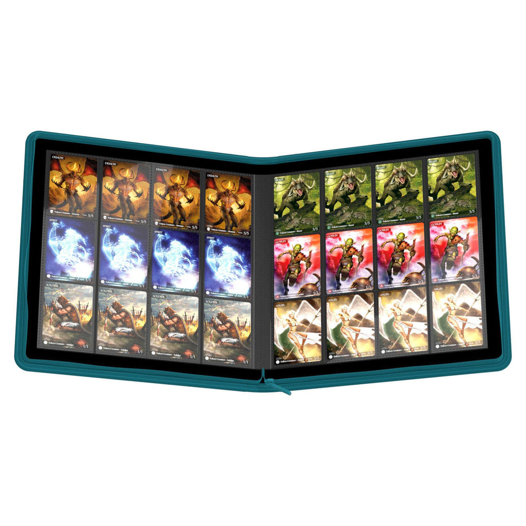 Product image Ultimate Guard Zipfolio 480 24-Pocket Xenoskin - Petrol