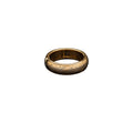 Imagen del producto El Señor de los Anillos Anillo de tungsteno El Anillo Único (chapado en oro) Talla