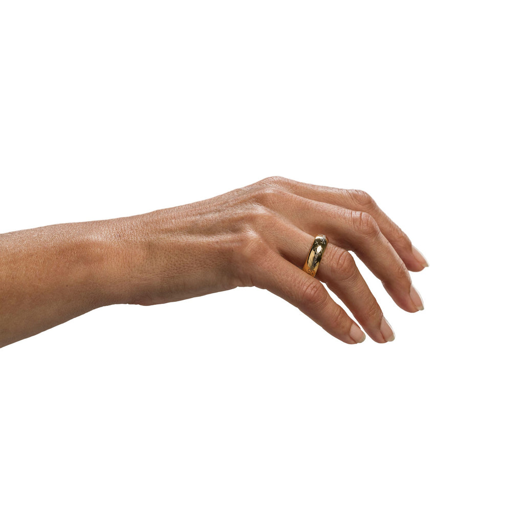 Imagen del producto El Señor de los Anillos Anillo de tungsteno El Anillo Único (chapado en oro) Talla