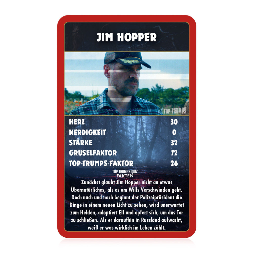 Imagen del producto Stranger Things Juego de cartas Top Trumps Collectables