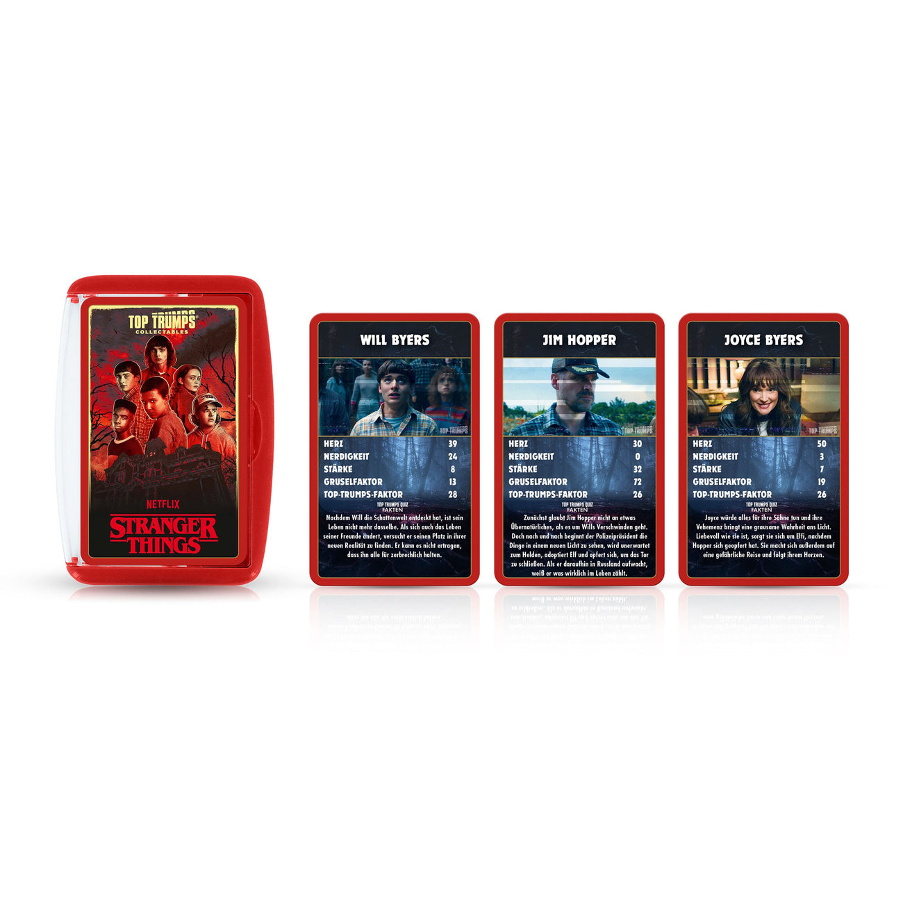 Imagen del producto Stranger Things Juego de cartas Top Trumps Collectables