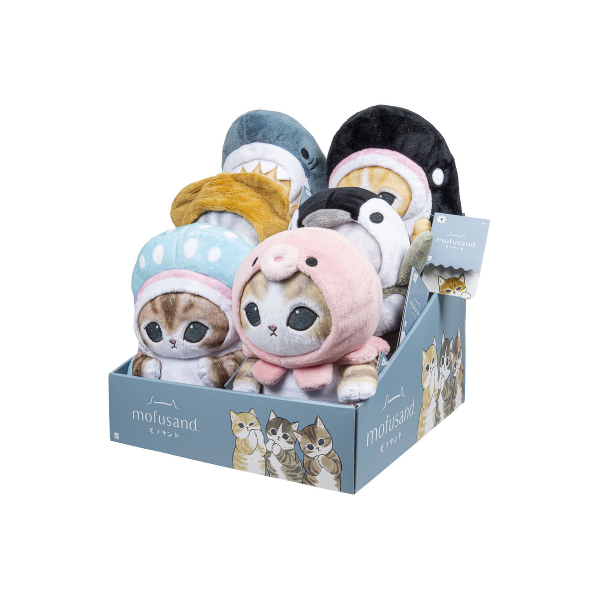 Imagen del producto Mofusand - Expositor Figura de Peluche Gato Misterioso