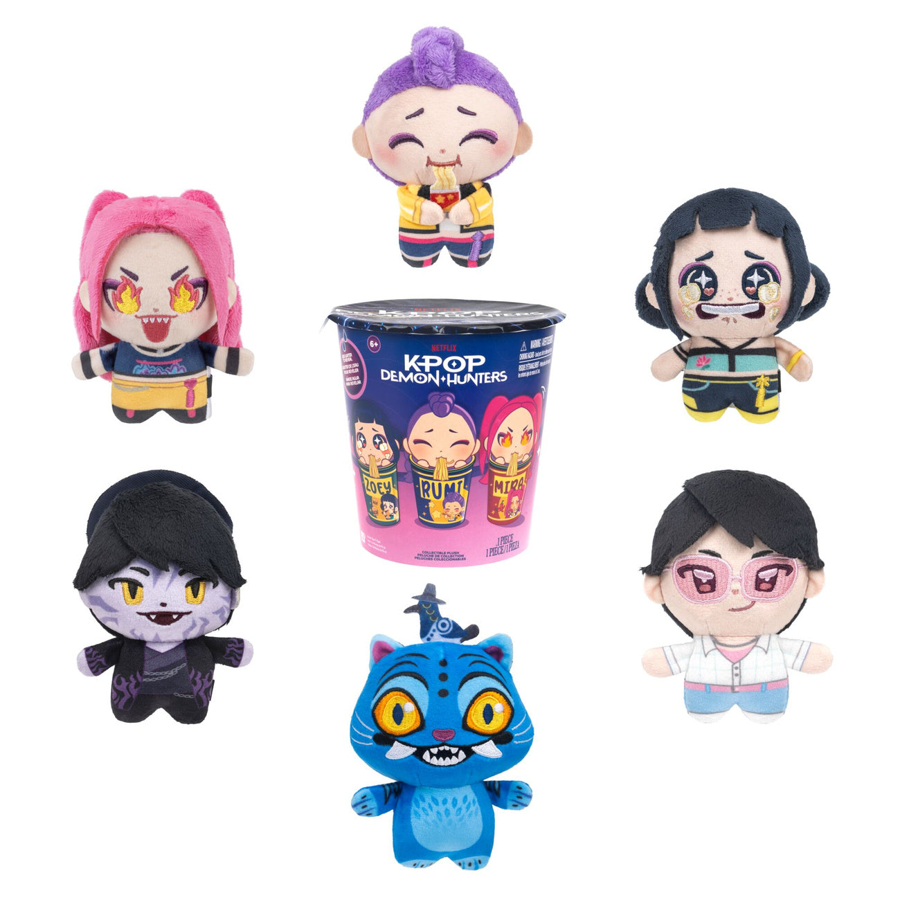 Imagen del producto KPop Demon Hunters - Figura de peluche Ramen Mystery