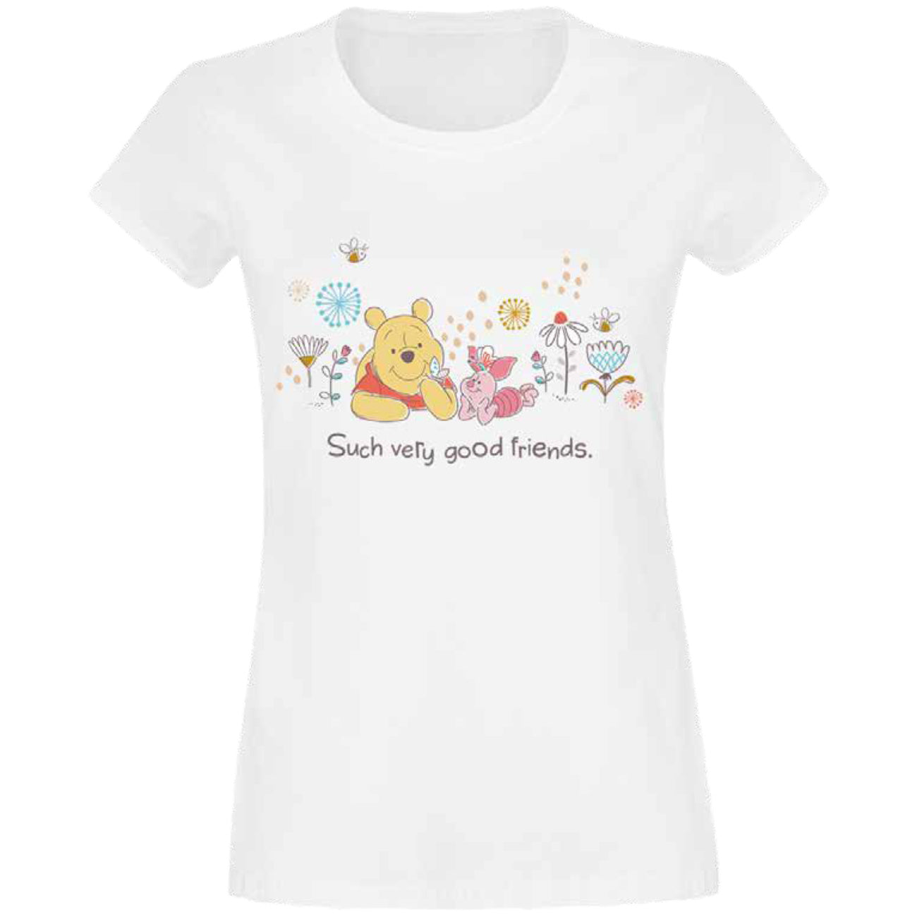 Imagen del producto Winnie the Pooh - Good Friends Camiseta mujer blanca