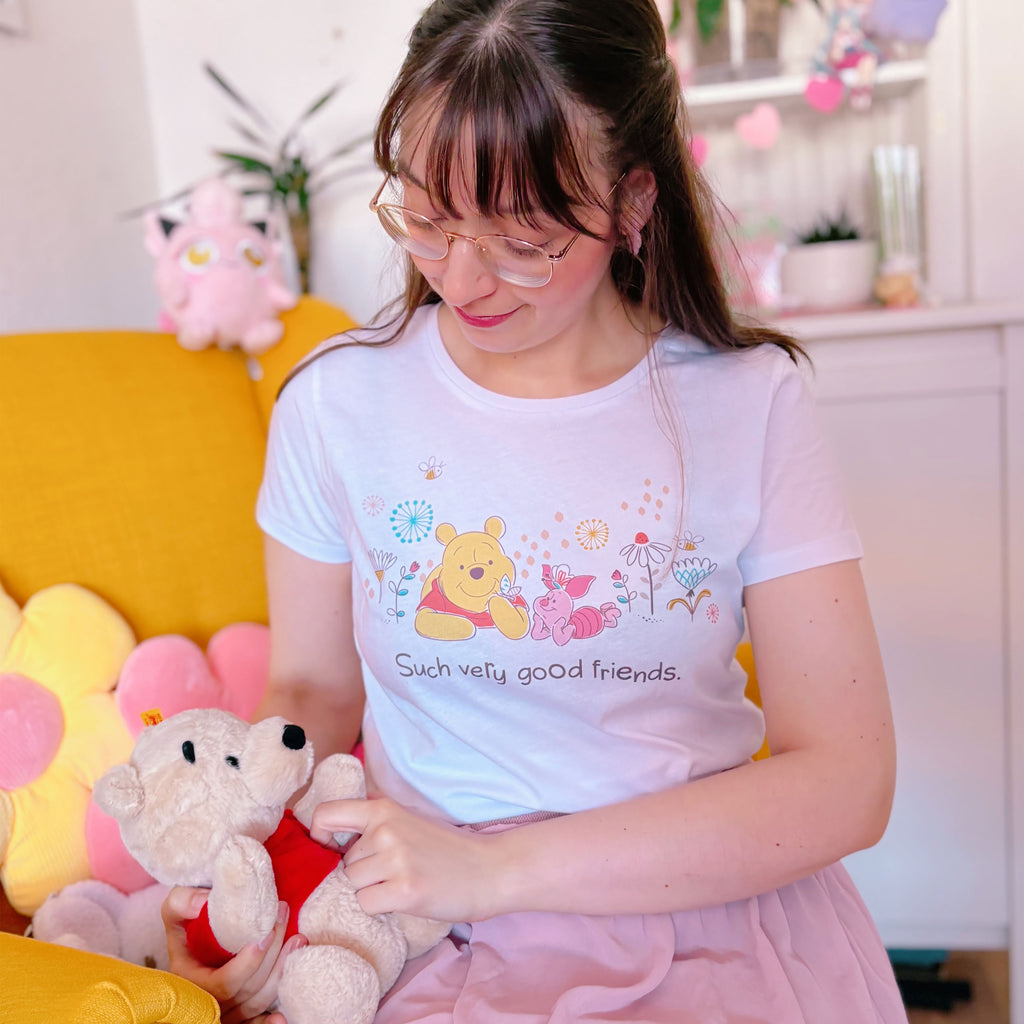 Imagen del producto Winnie the Pooh - Good Friends Camiseta mujer blanca