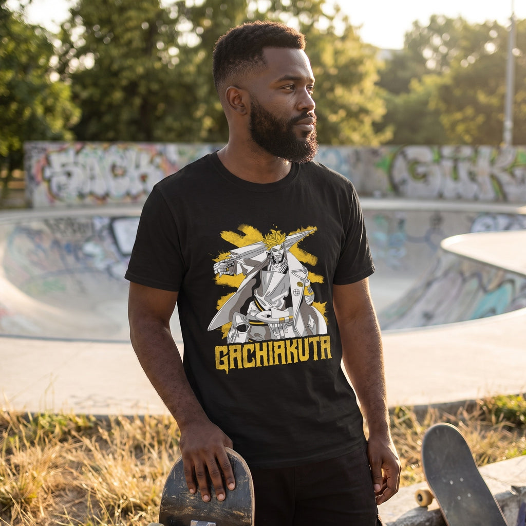 Product image Enjin T-shirt black for Gachiakuta fans