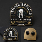 Imagen del producto Star Trek - Set de 5 pines Starfleet Academy