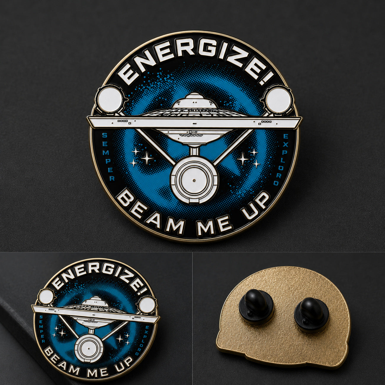 Imagen del producto Star Trek - Set de 5 pines Starfleet Academy