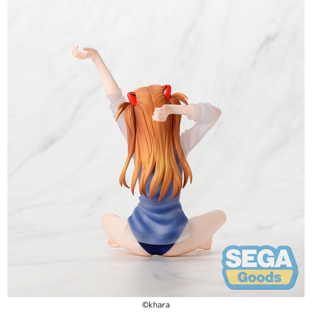 Imagen del producto Rebuild of Evangelion - Figura Asuka Shikinami Langley Yumemirize School Swimsuit Version