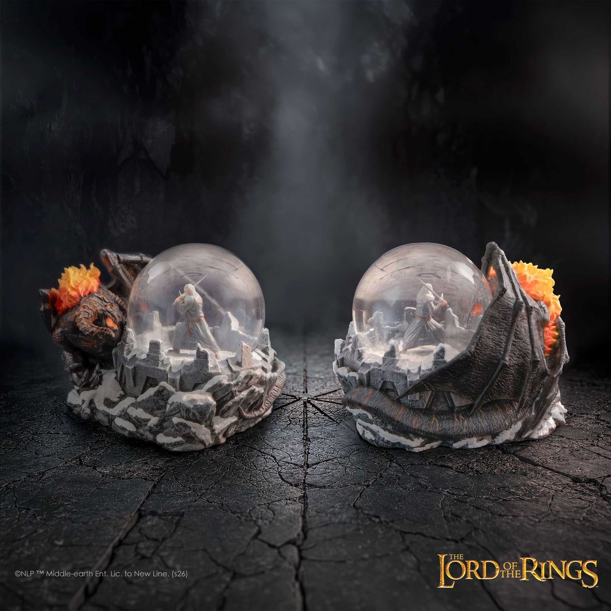 Imagen del producto El Señor de los Anillos - Bola de nieve Gandalf vs Balrog