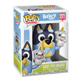 Imagen del producto Bluey - Figura Funko Pop de Bandit con unicornio
