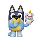 Imagen del producto Bluey - Figura Funko Pop de Bandit con unicornio
