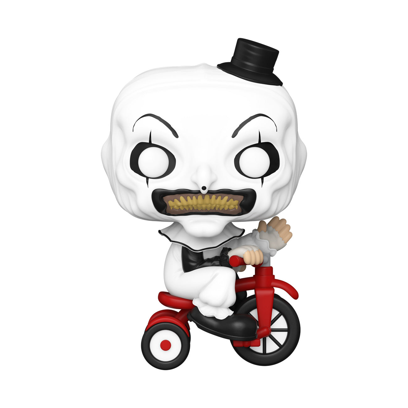 Imagen del producto Terrifier - Art the Clown con triciclo figura Funko Pop!