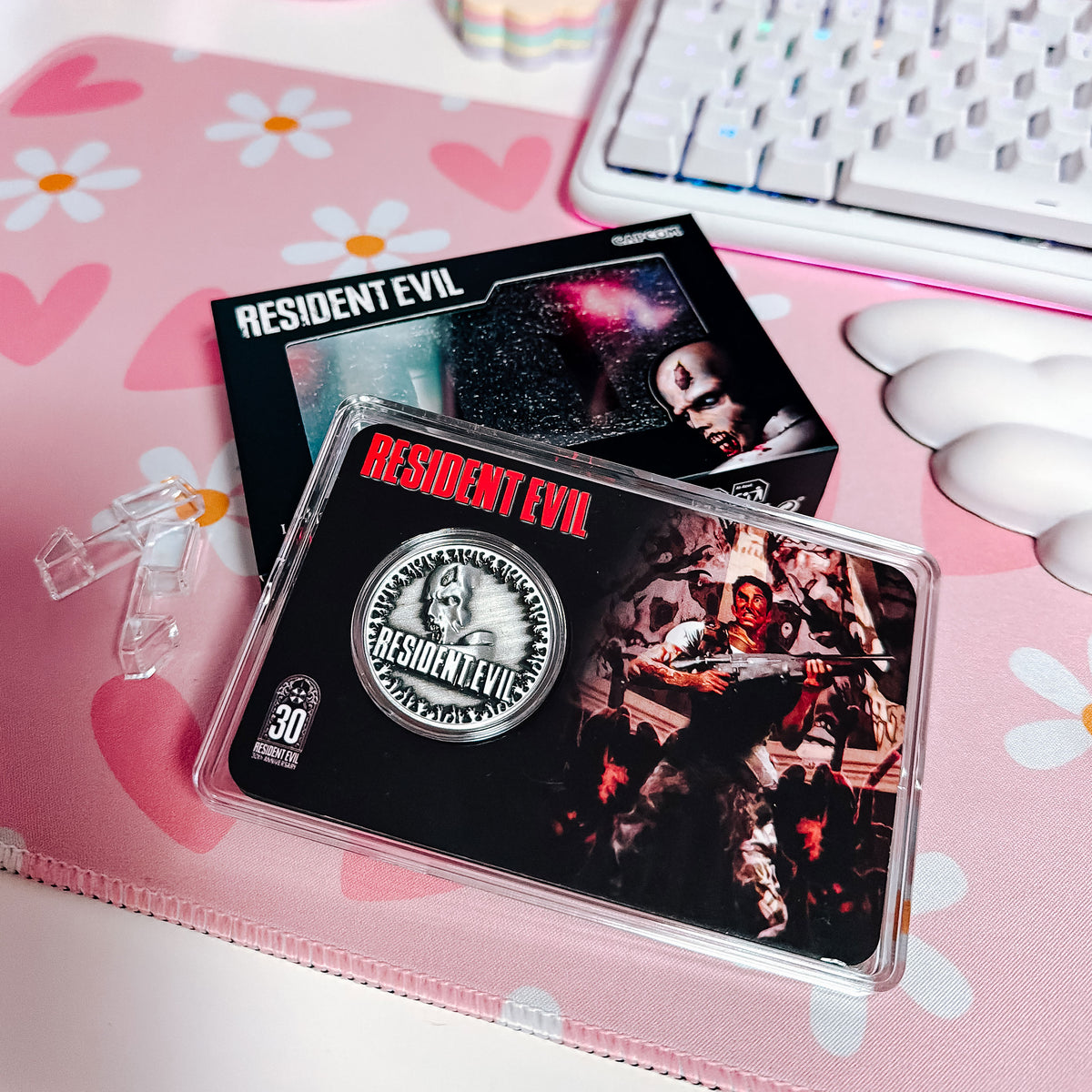 Imagen del producto Resident Evil - Moneda de colección 30.º aniversario Edición limitada