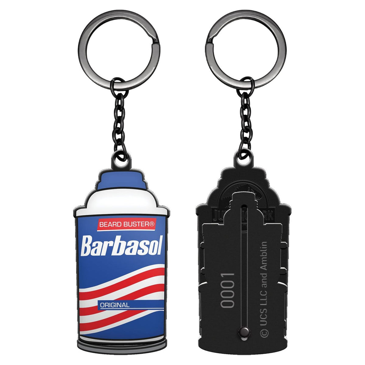 Imagen del producto Jurassic Park - Llavero lata Barbasol Edición Limitada