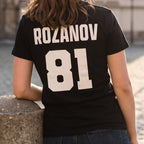 Imagen del producto Camiseta tipo jersey Rozanov para fans de Heated Rivalry