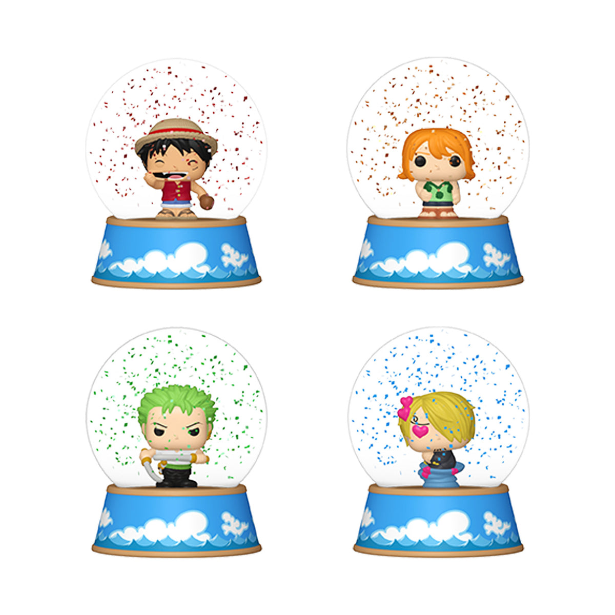 Imagen del producto One Piece - Bola de nieve Mystery Glitter Funko Pop
