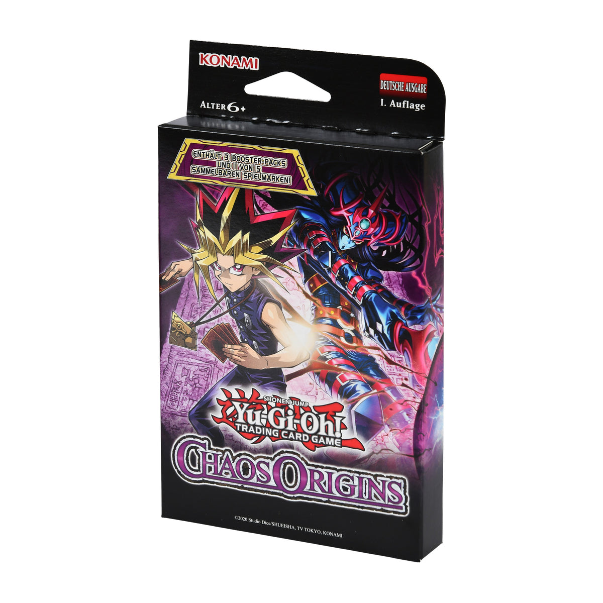 Imagen del producto Yu-Gi-Oh! - Chaos Rising Tuckbox versión alemana