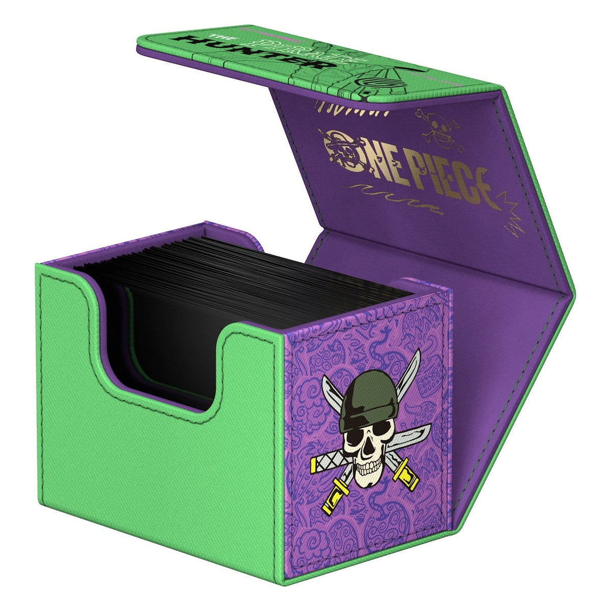 Imagen del producto One Piece - Zoro Ultimate Guard Sidewinder 80+ Xenoskin Caja para cartas coleccionables