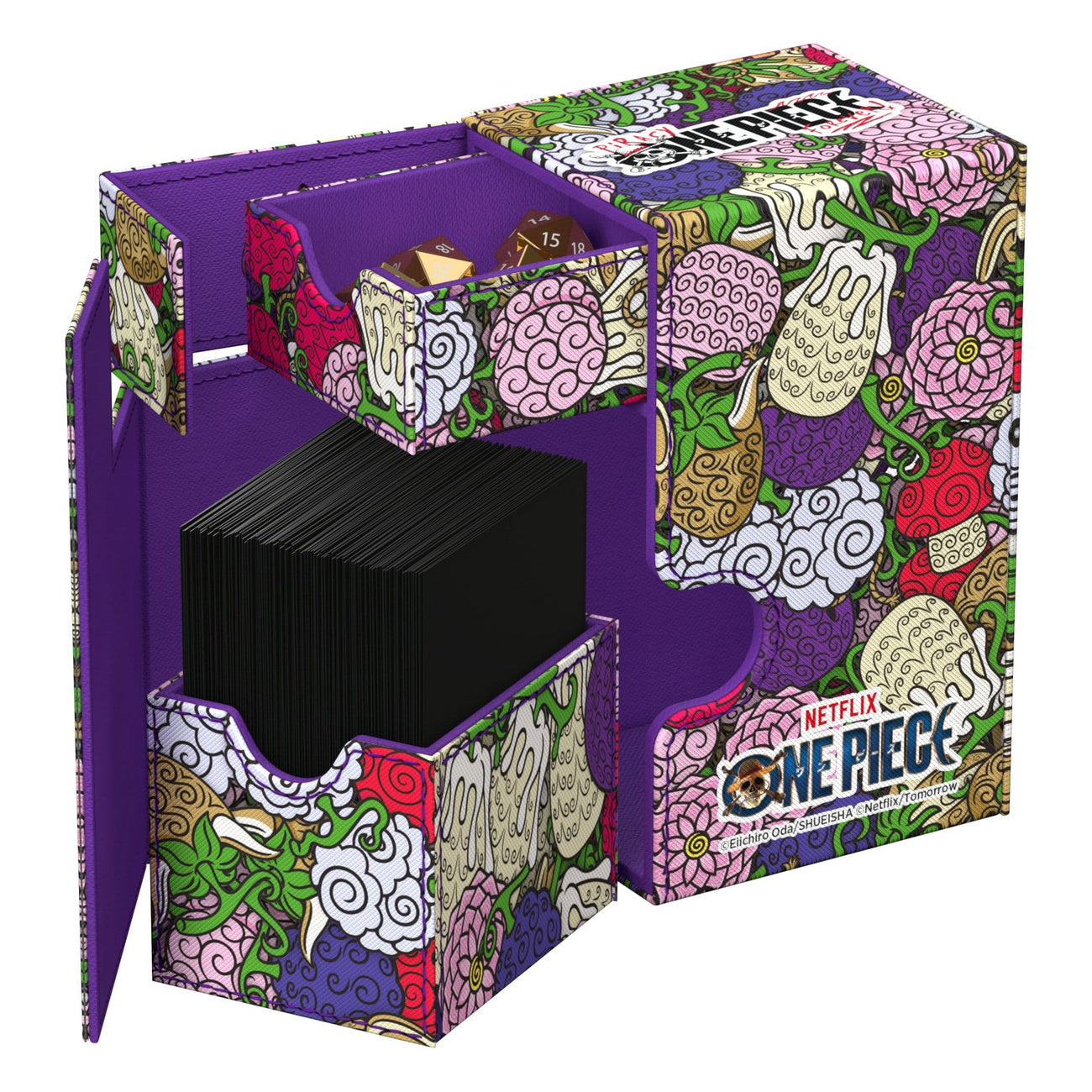 Product image One Piece - Devil Fruits Ultimate Guard Flip'n'Tray 80+ Deck Box