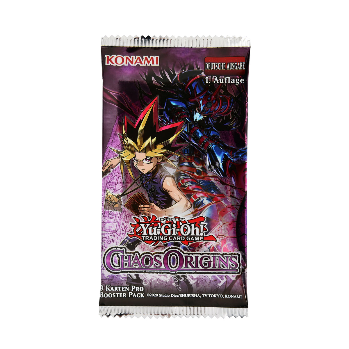 Imagen del producto Yu-Gi-Oh! - Chaos Origin sobre de cartas coleccionables versión alemana