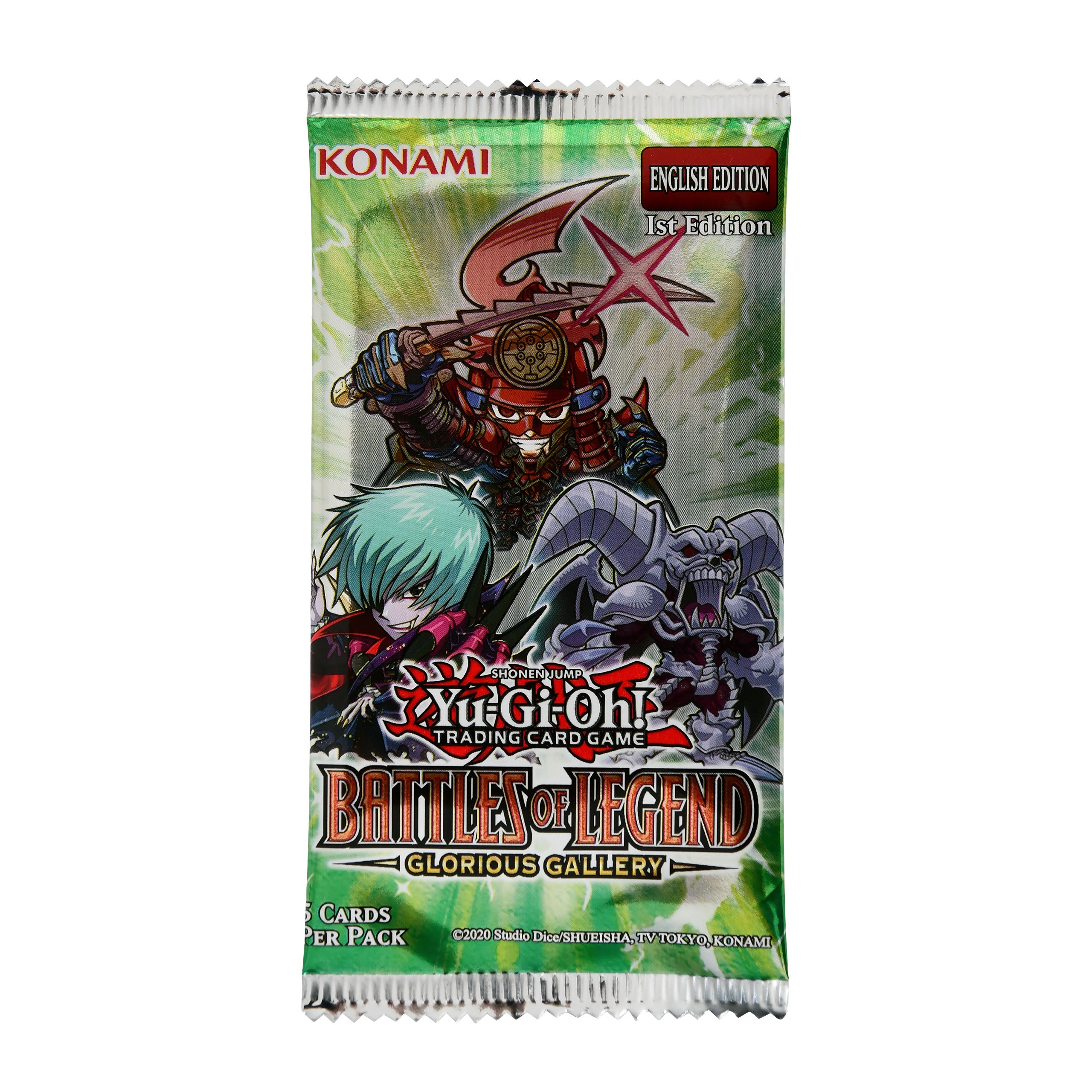 Imagen del producto Yu-Gi-Oh! - Battles of Legend: Glorious Gallery Sobres de cartas coleccionables Versión en inglés