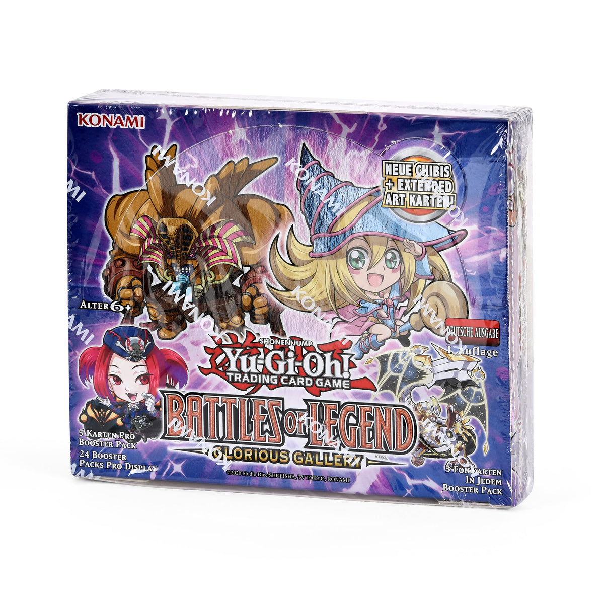 Imagen del producto Yu-Gi-Oh! - Battles of Legend: Glorious Gallery Display de Sobres de Cartas Coleccionables Versión Alemana