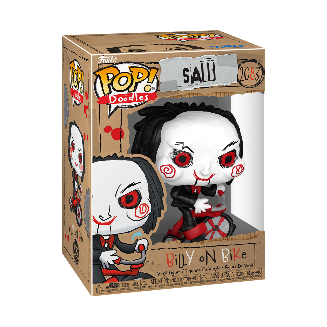 Imagen del producto Saw - Doodles Billy en bicicleta figura Funko Pop!