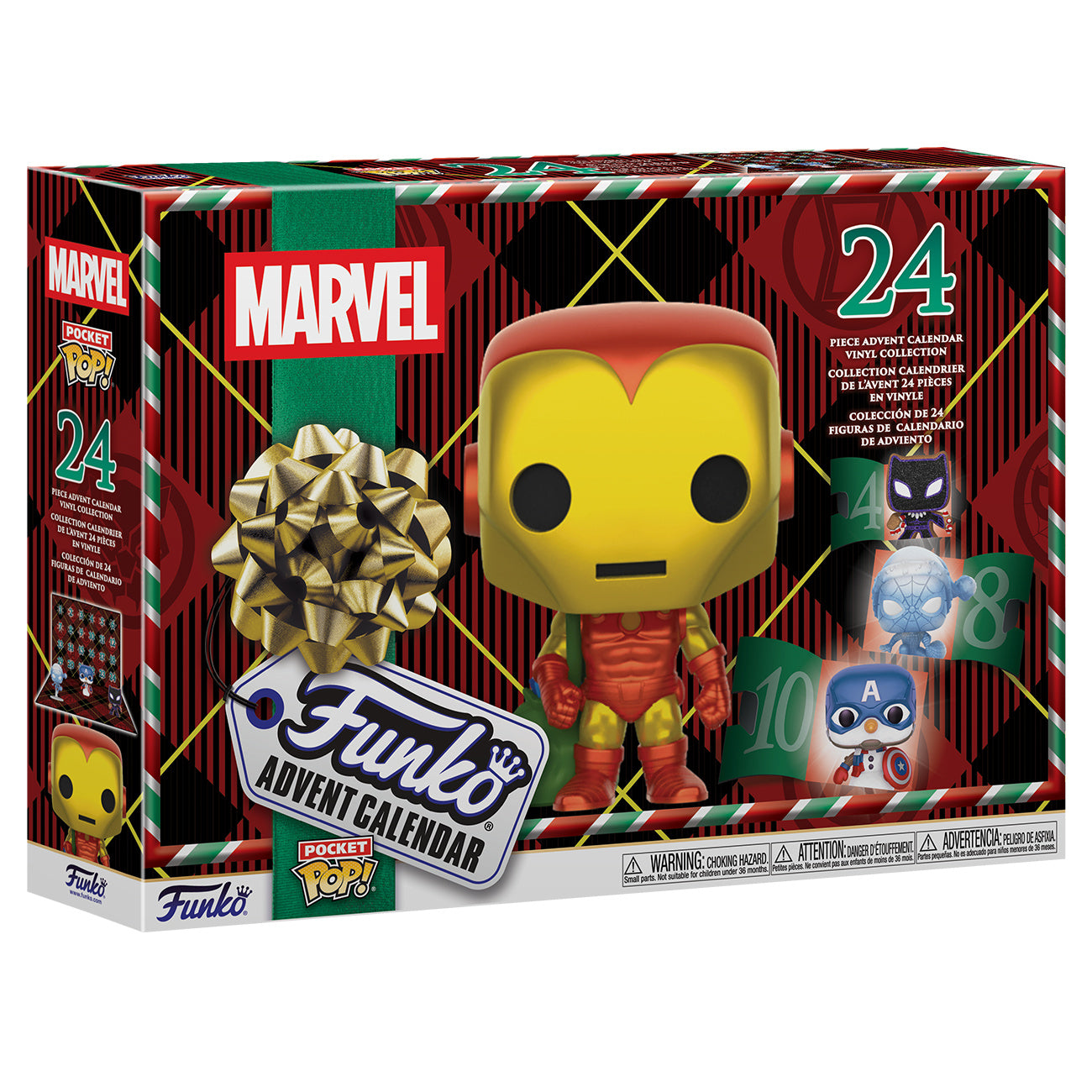 Imagen del producto Marvel - Calendario de Adviento Funko Pop