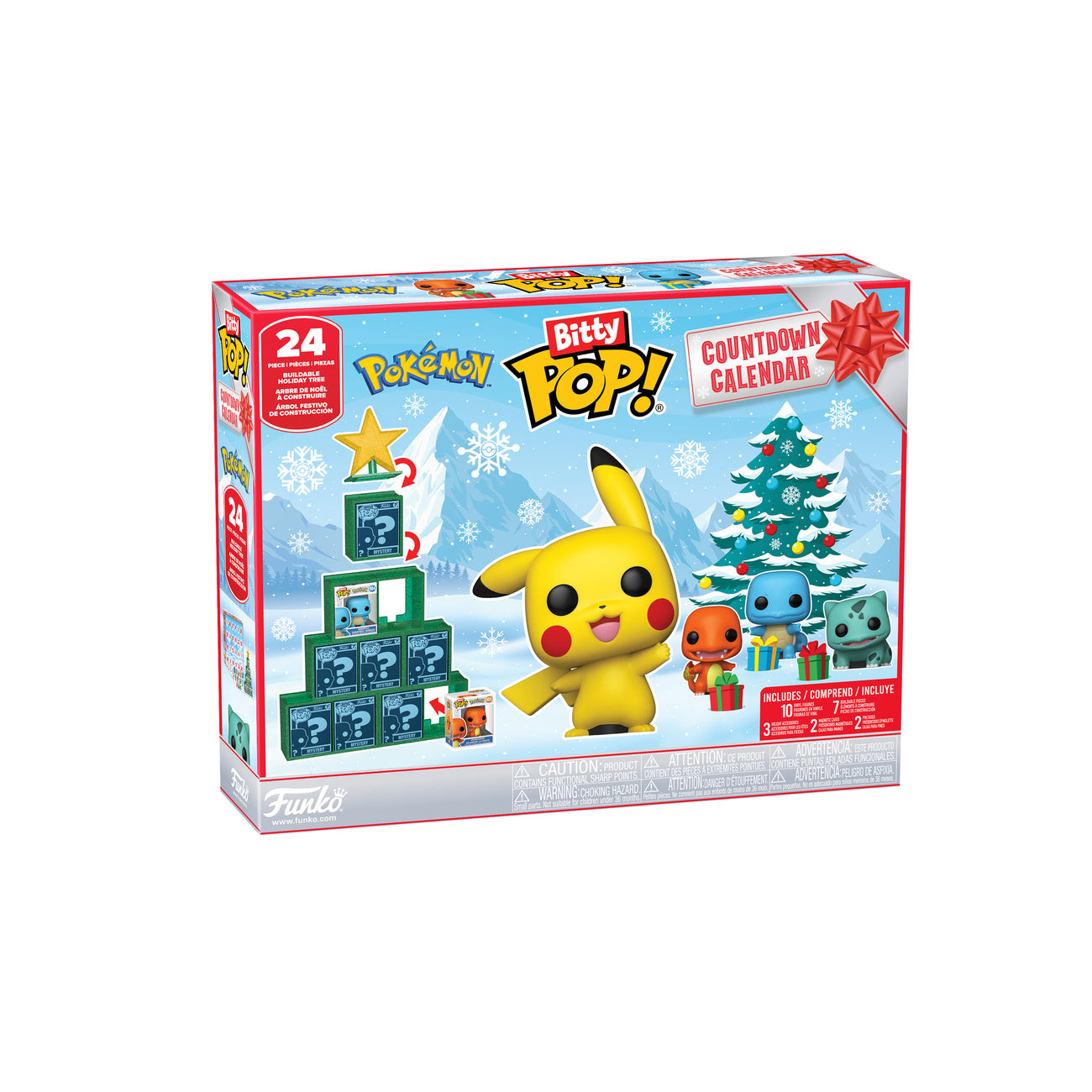 Imagen del producto Pokémon - Calendario de Adviento Bitty Pop Funko