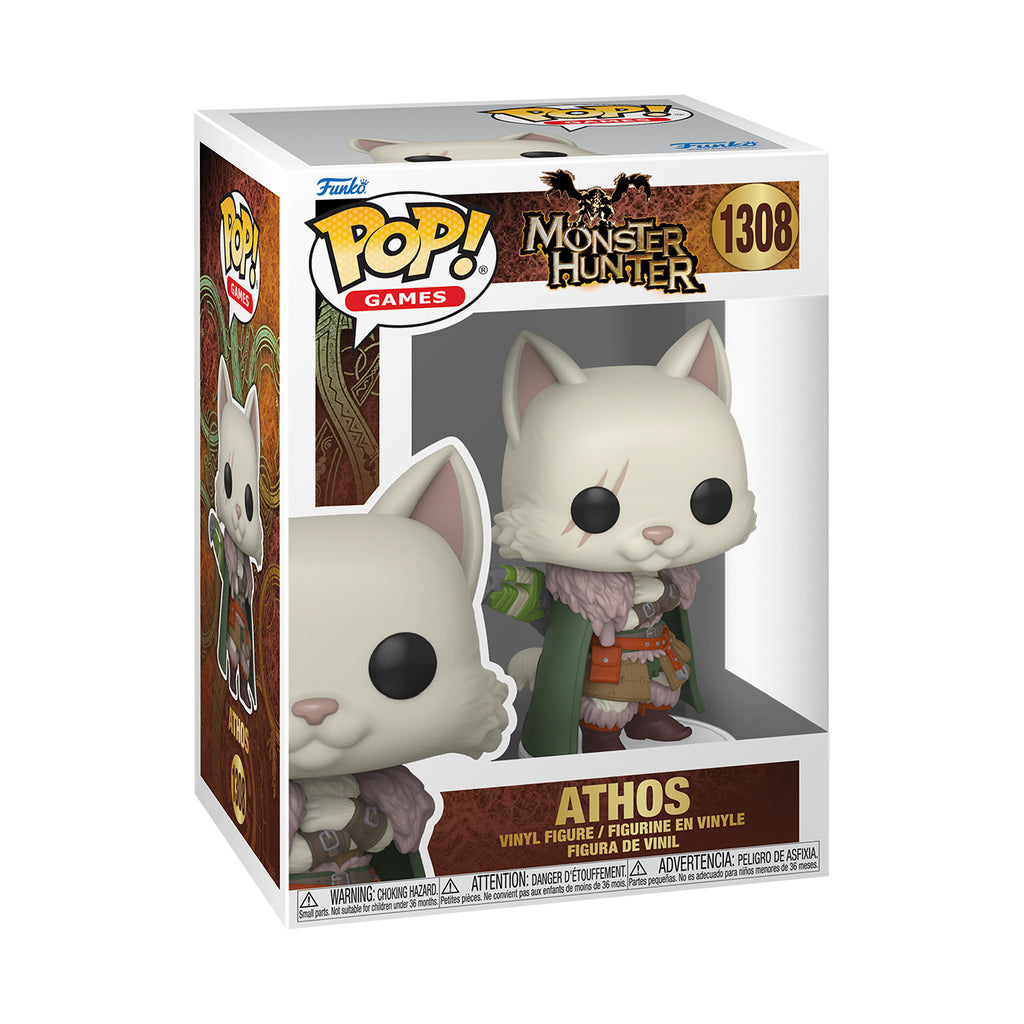 Imagen del producto Monster Hunter Wilds - Figura Funko Pop! Athos