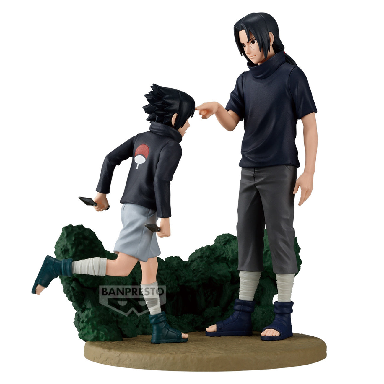 Imagen del producto Naruto Shippuden - Set de figuras Sasuke y Itachi Uchiha Saga Memorable