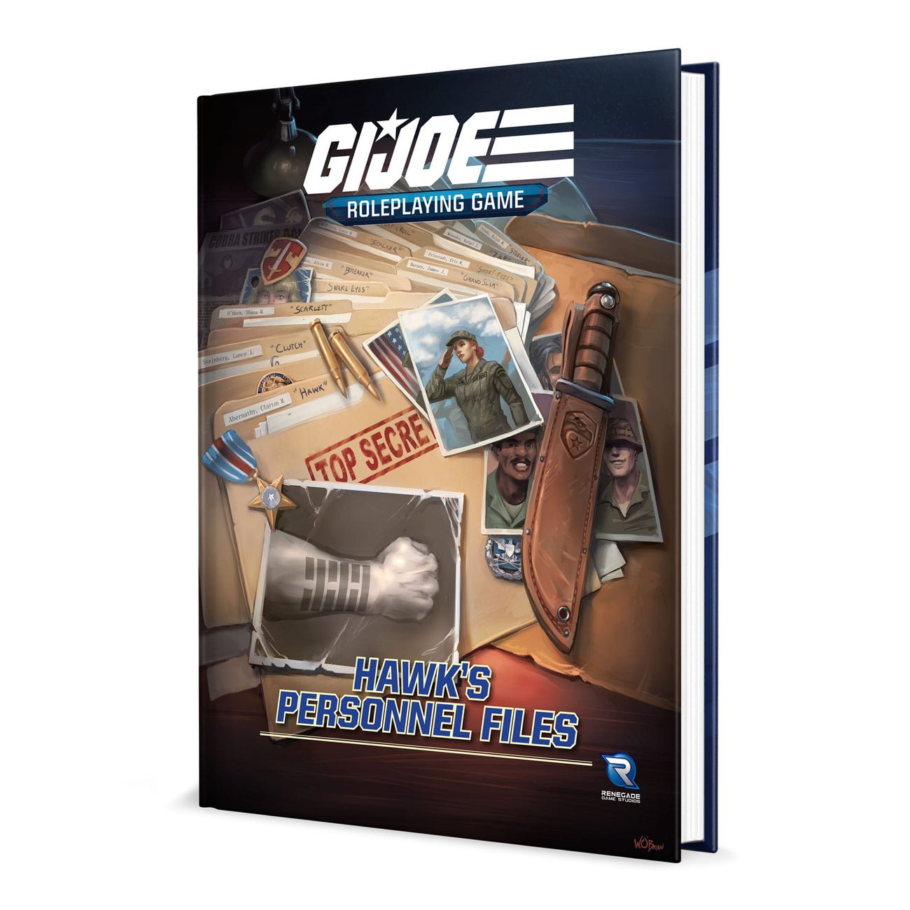 Imagen del producto G.I. Joe RPG Libro Hawk's Personnel Files *Versión en inglés*