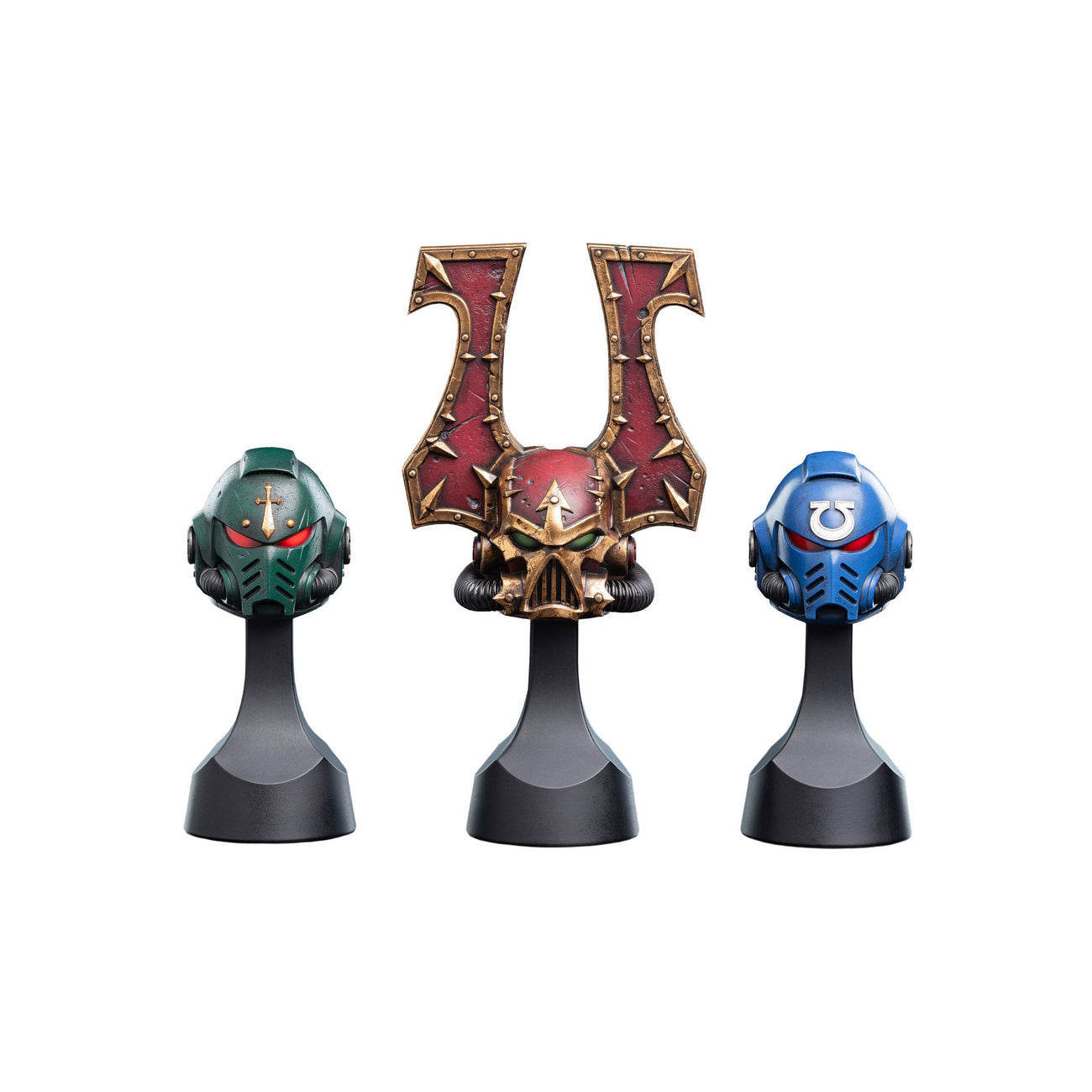 Imagen del producto Warhammer 40,000 Réplica 1/4 Casco de Khorne Berzerker 20 cm