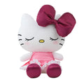 Imagen del producto Sanrio Peluche Hello Kitty vestido de terciopelo rojo L 22 cm