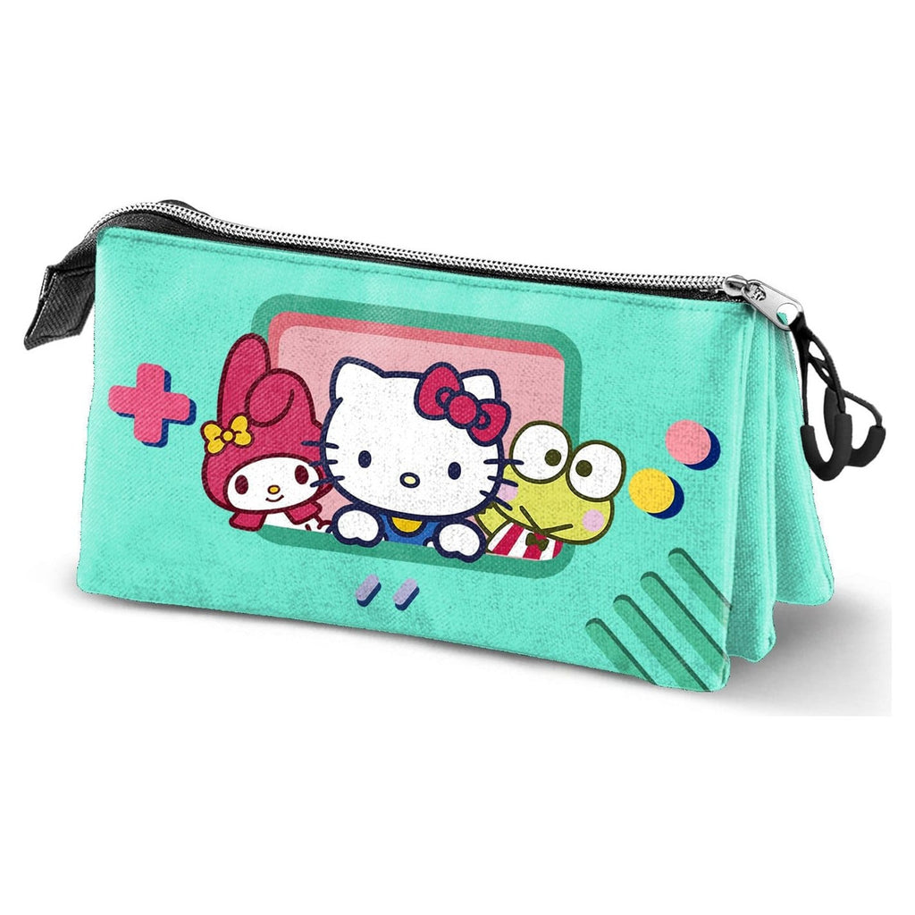 Imagen del producto Sanrio Estuche triple Hello Kitty Videojuego