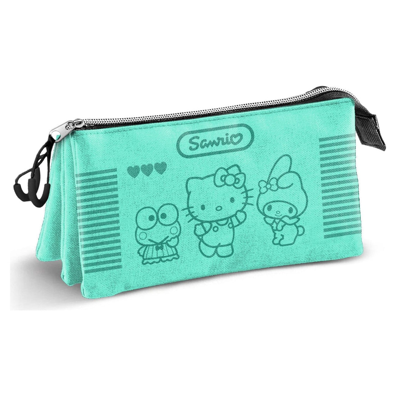 Imagen del producto Sanrio Estuche triple Hello Kitty Videojuego