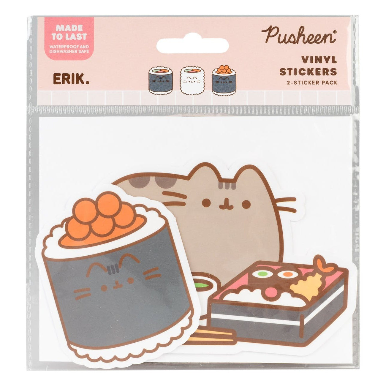 Product image Pusheen Vinyl Stickers Sushi Roll Vol. 5 Set of 2