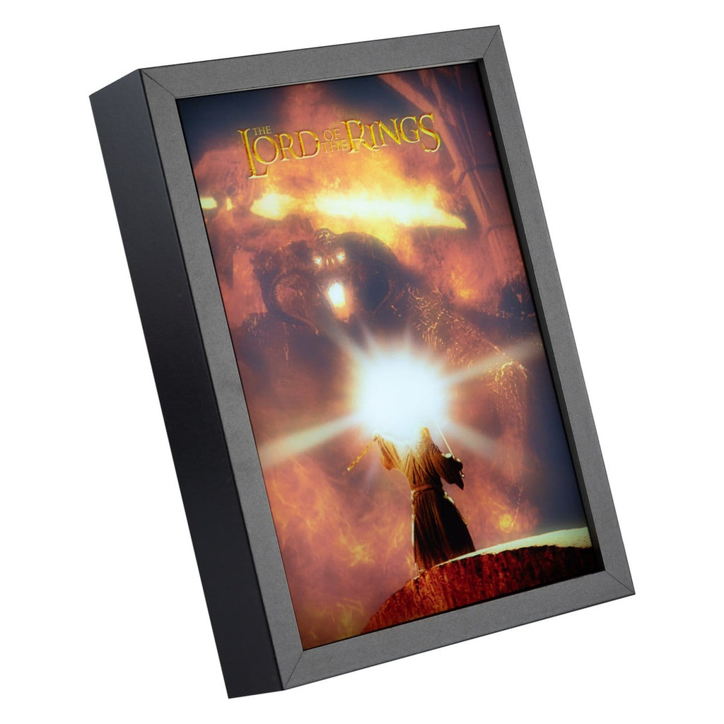 Imagen del producto El Señor de los Anillos Panel LED enmarcado 28 x 20 cm