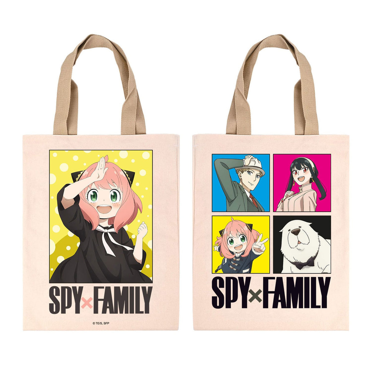 Imagen del producto Spy x Family Bolsa tote Anya & Family