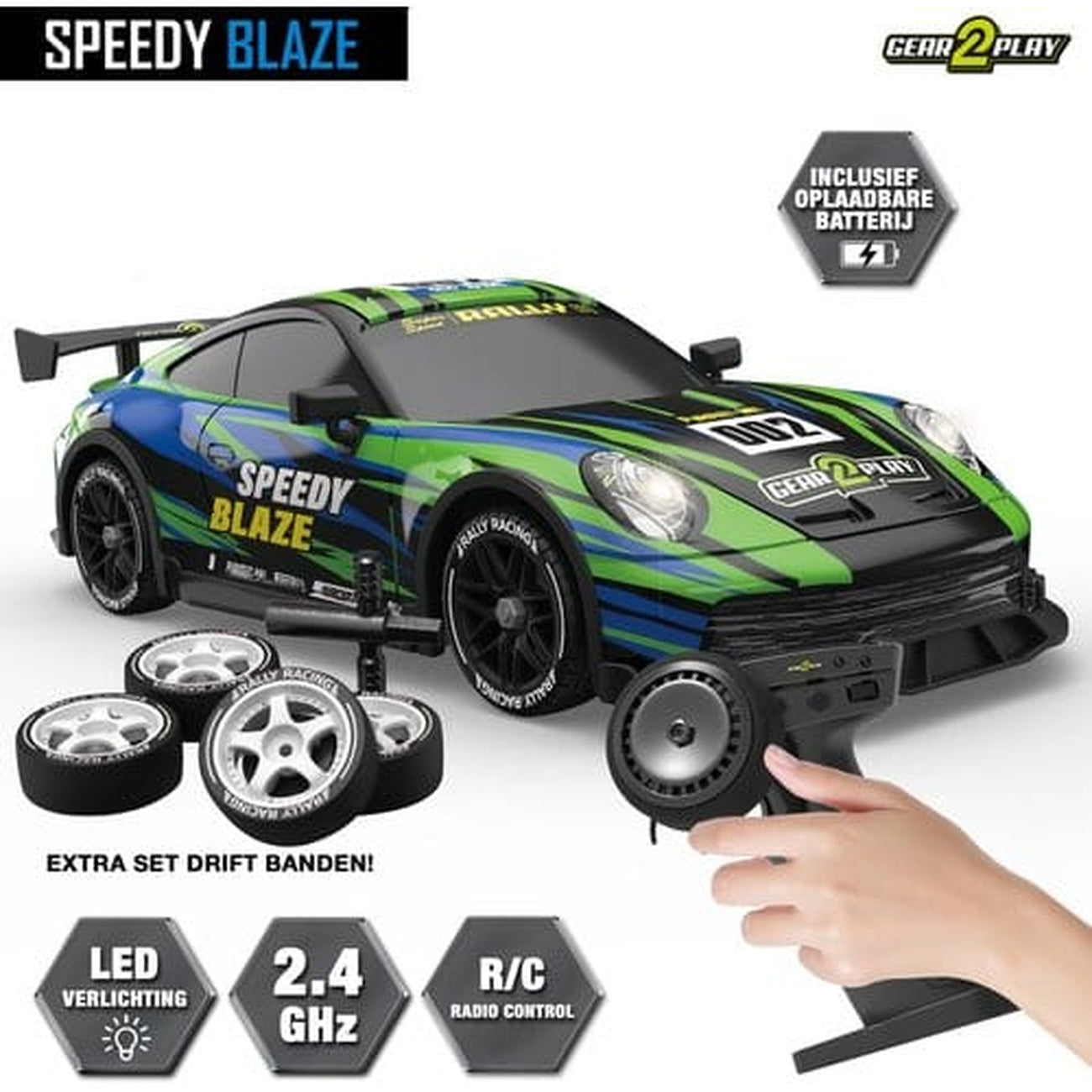 Product image Gear2Play Remote-Controlled RC Vehicle Speedy Blaze