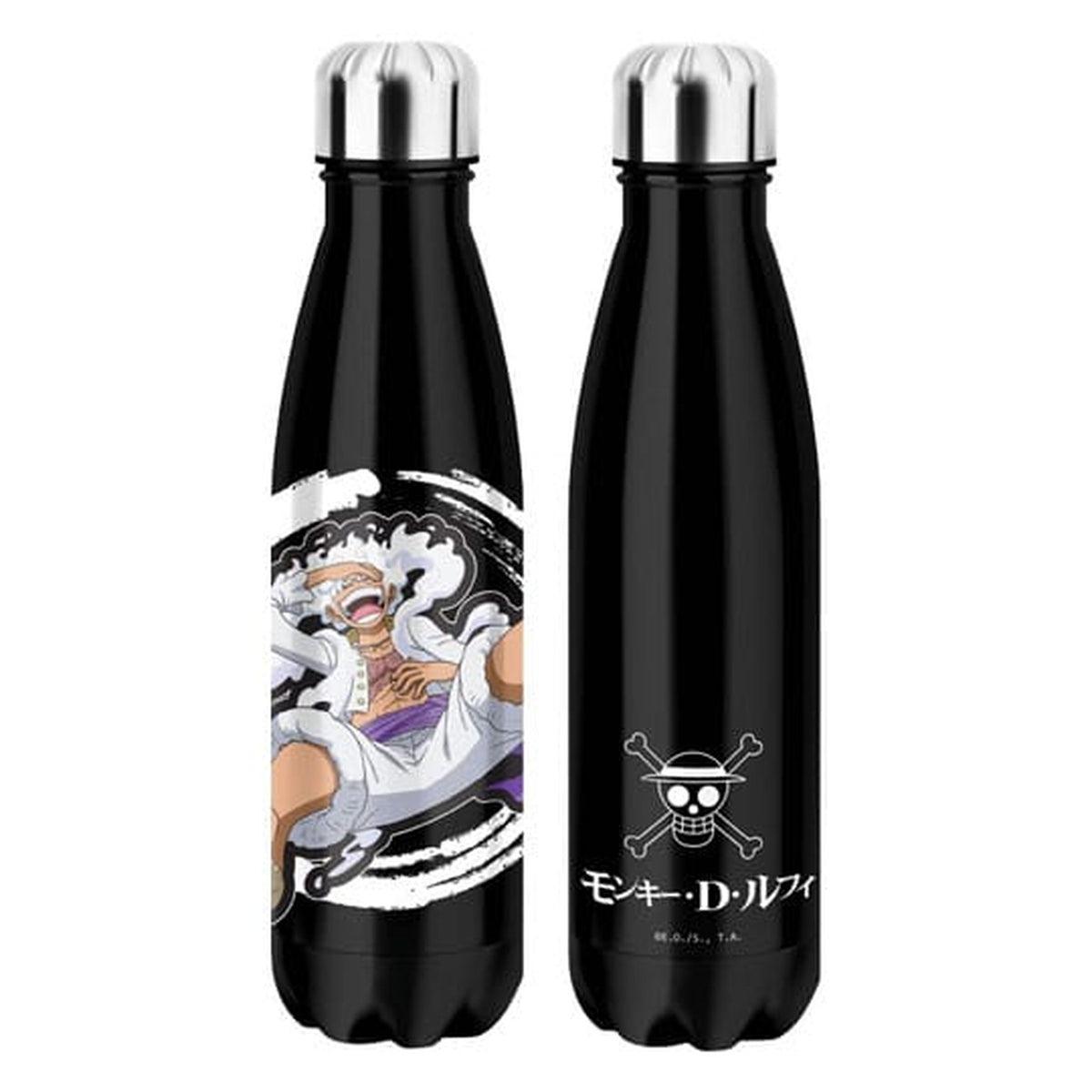 Imagen del producto One Piece Botella térmica Luffy Gear 5 Negra