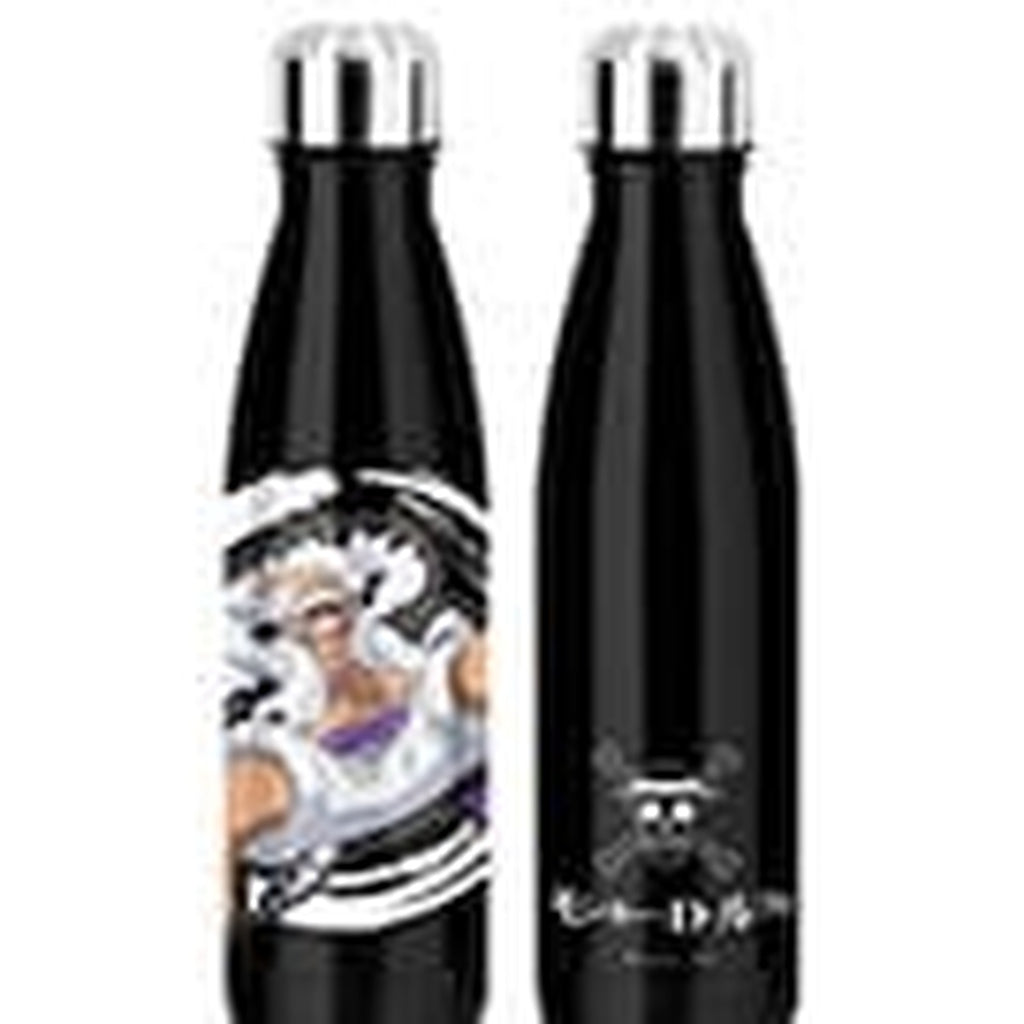 Imagen del producto One Piece Botella térmica Luffy Gear 5 Negra