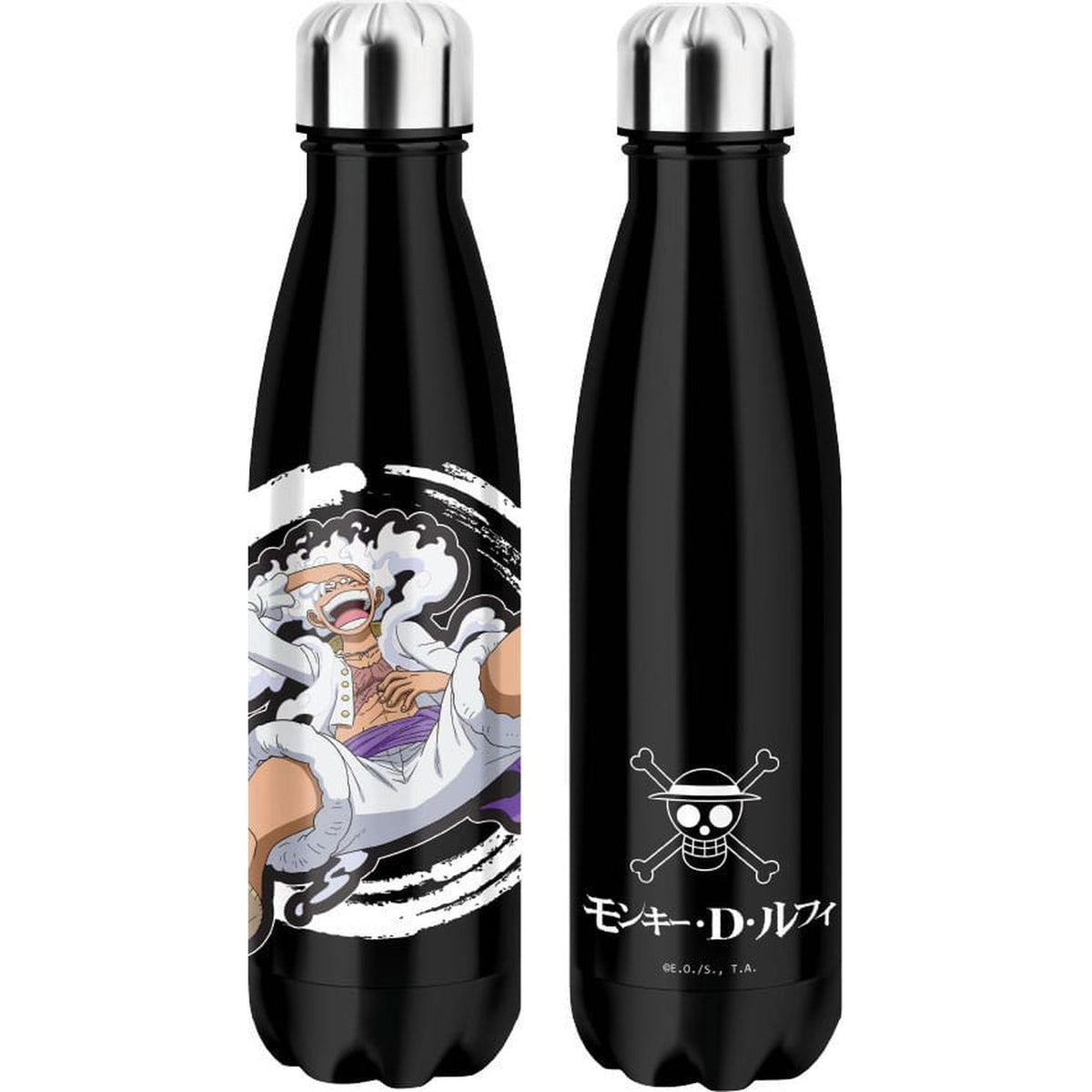 Imagen del producto One Piece Botella térmica Luffy Gear 5 Negra