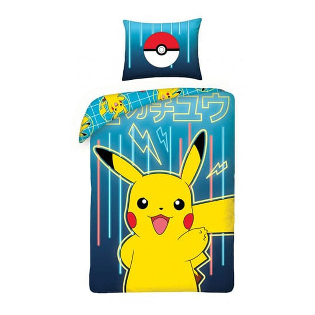 Imagen del producto Ropa de cama Pokémon Pikachu 140 x 200 cm / 70 x 90 cm