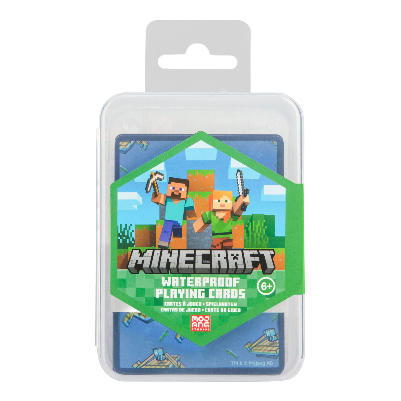 Imagen del producto Minecraft Baraja de cartas impermeable