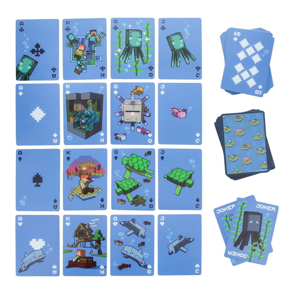Imagen del producto Minecraft Baraja de cartas impermeable
